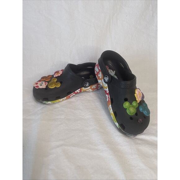 Crocs Classic Disney Mickey Mouse Rainbow Celebration Clogs Child 11 - Picture 1 of 6